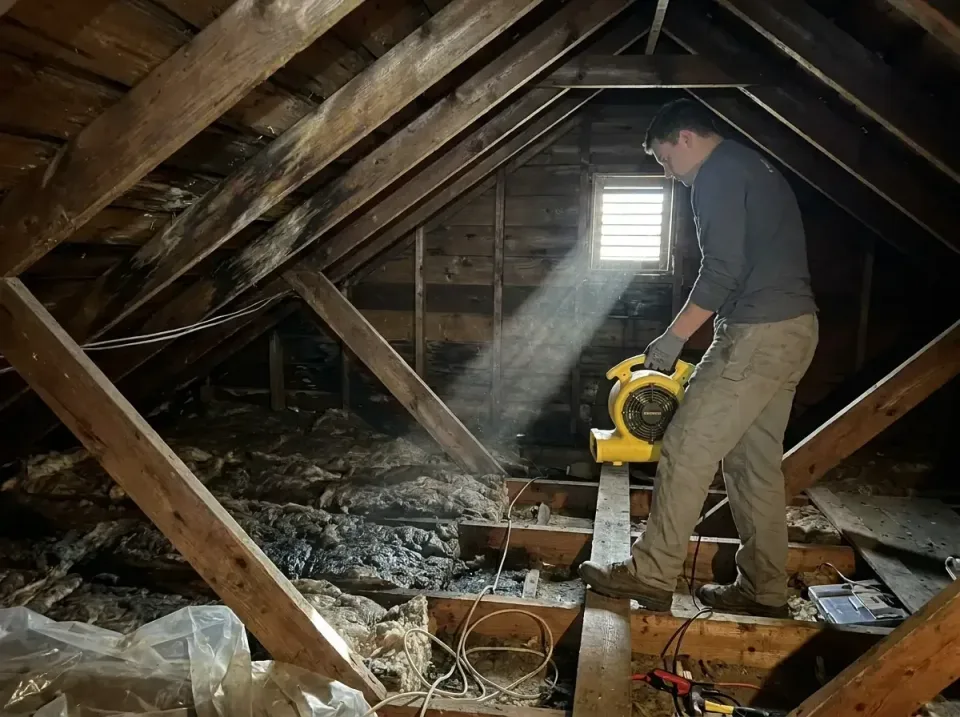 attic-water-damage-drying-proc-007 — frequently asked questions, Emergency Water Extraction & 24/7 Flood Response in Ocean V…